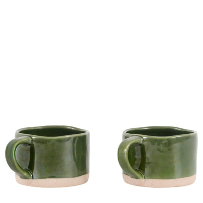 Gallery Direct Rustic Mug Green (4pk) - image 8