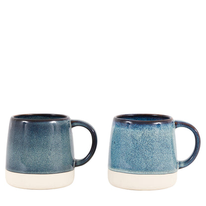 Gallery Direct Reactive Glaze Mug Ink Blue (4pk) - image 2