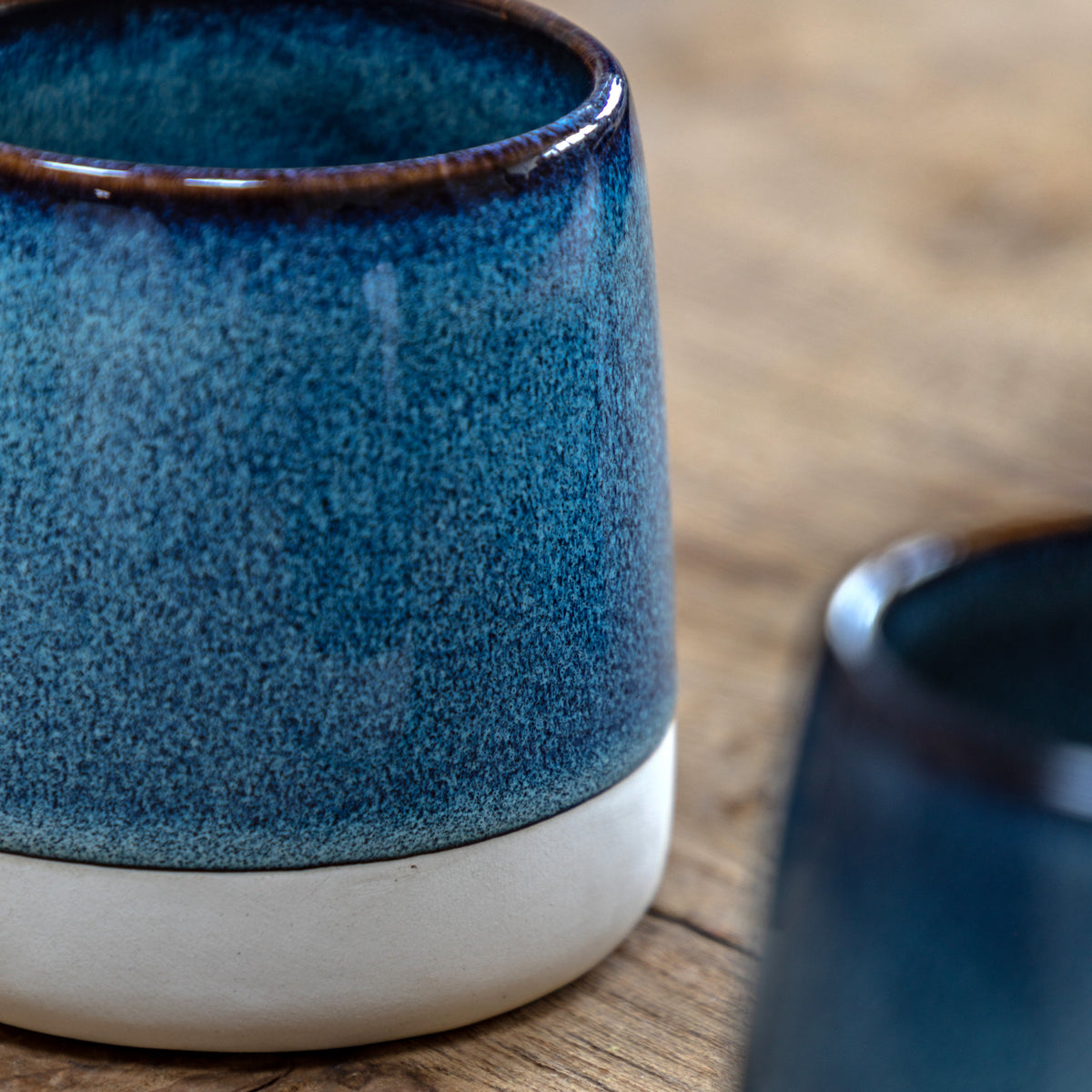Gallery Direct Reactive Glaze Mug Ink Blue (4pk) - image 4