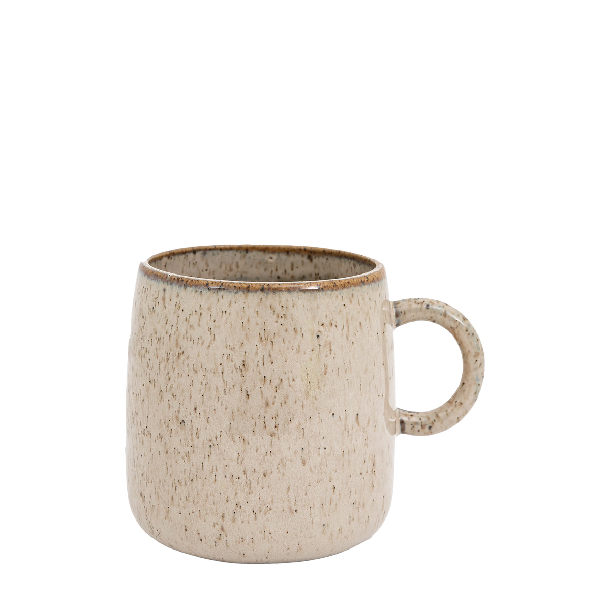 Gallery Direct Speckle Glaze Mug Oatmeal (4pk) - image 2