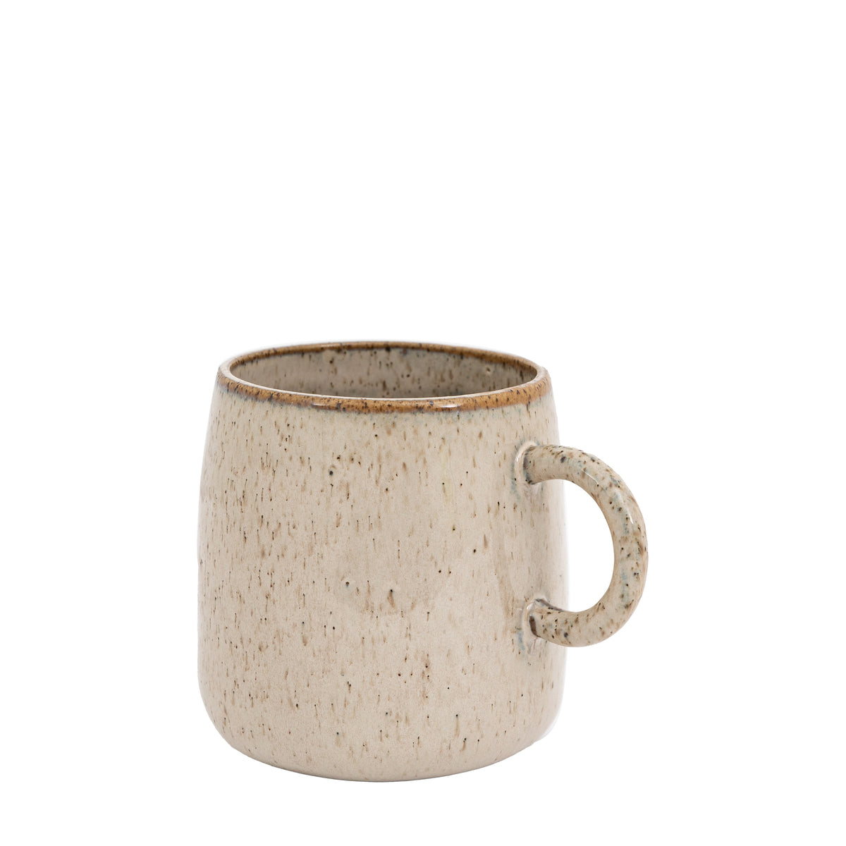 Gallery Direct Speckle Glaze Mug Oatmeal (4pk) - image 4