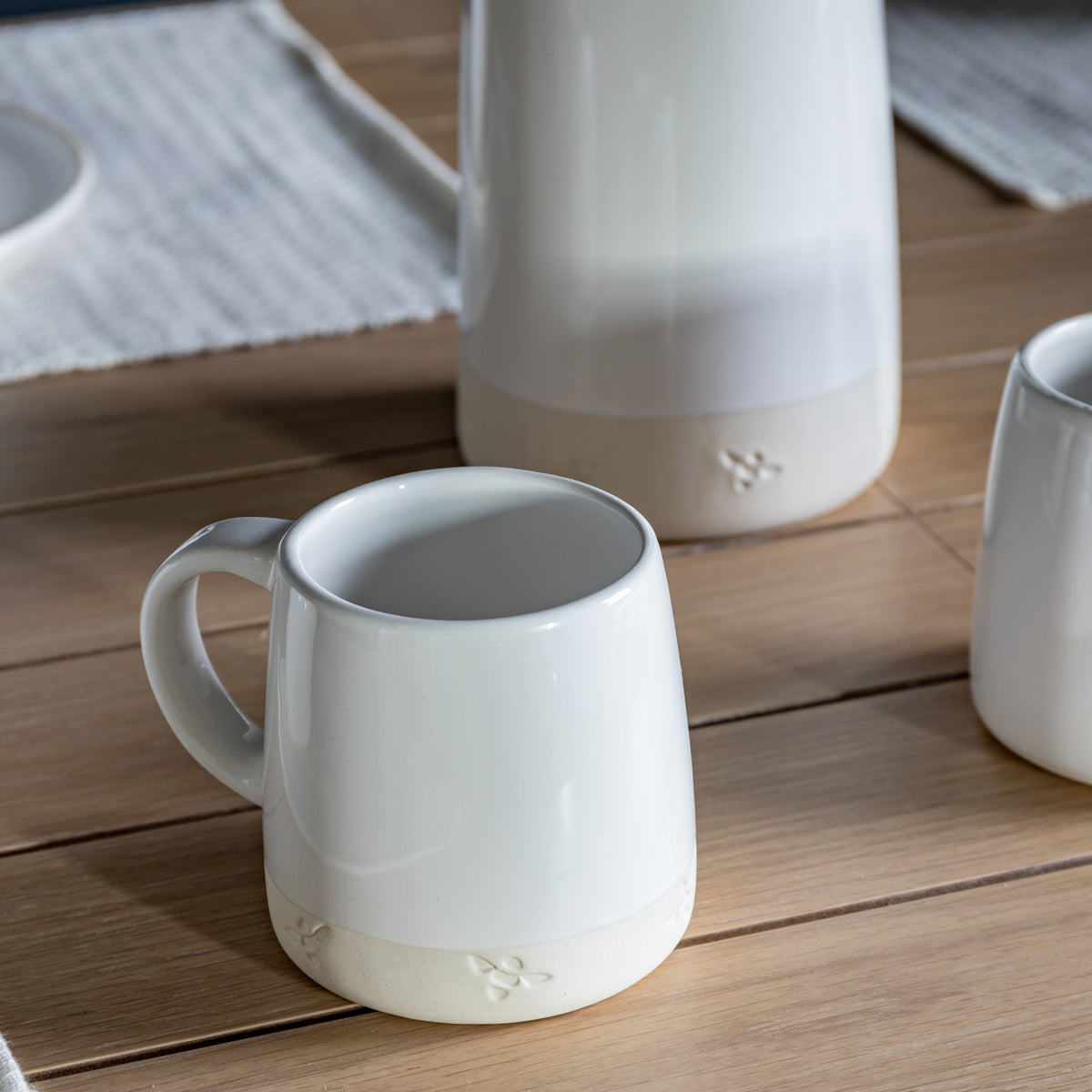 Gallery Direct Bee Mugs (Set of 4) - image 3