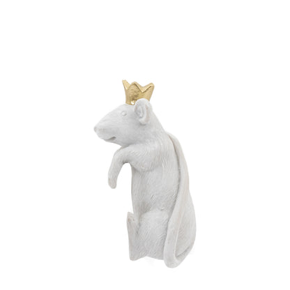 Gallery Direct Mouse King Pot Hanger White/Gold (2pk) - image 2