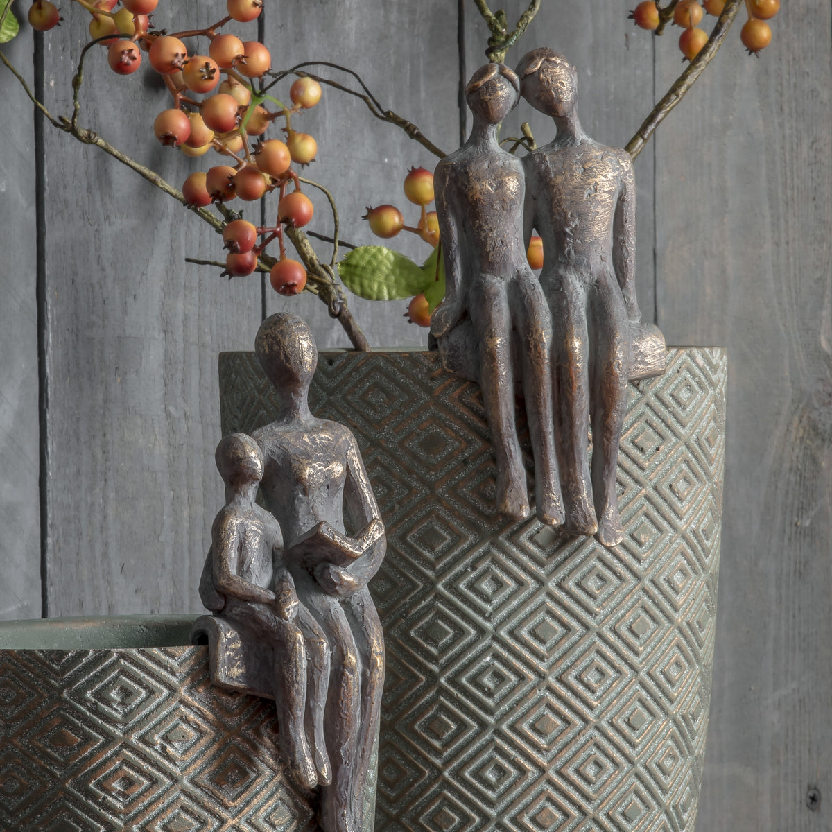 Gallery Direct Togetherness Pot Hanger Bronze (2pk) - image 4
