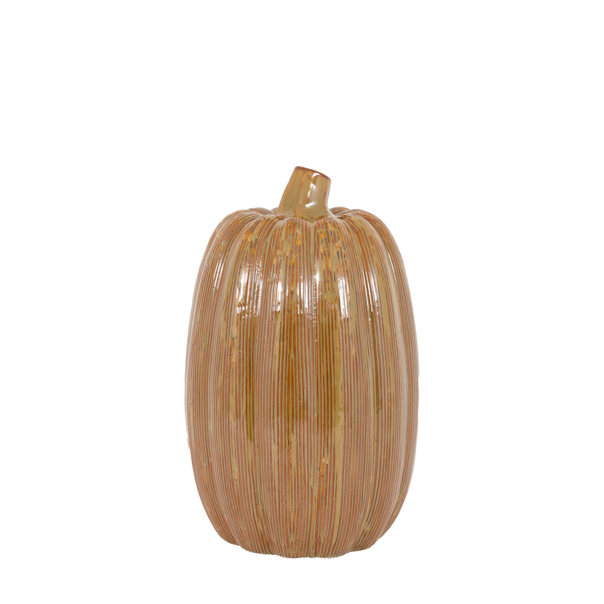 Gallery Direct Ceramic Pumpkin Rust - image 2