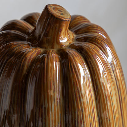 Gallery Direct Ceramic Pumpkin Rust - image 3