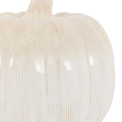 Gallery Direct Ceramic Pumpkin Natural - image 9