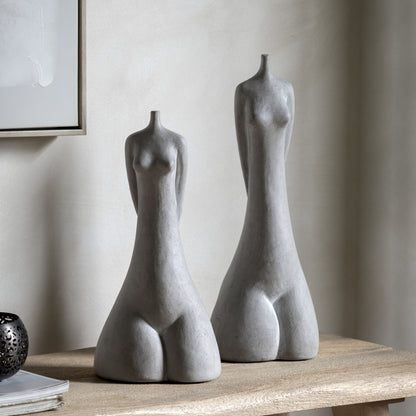 Gallery Direct Carla Sculpture Small Grey - image 1