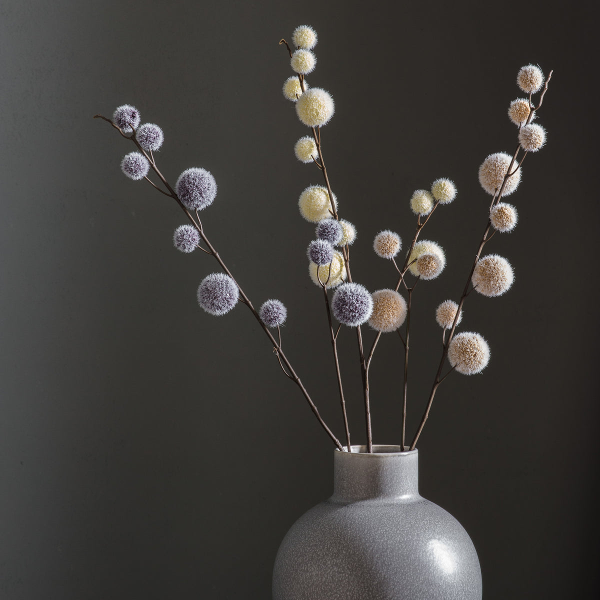 Gallery Direct Oshima Vase Grey - image 1