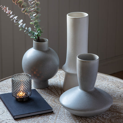 Gallery Direct Oshima Vase Grey - image 3