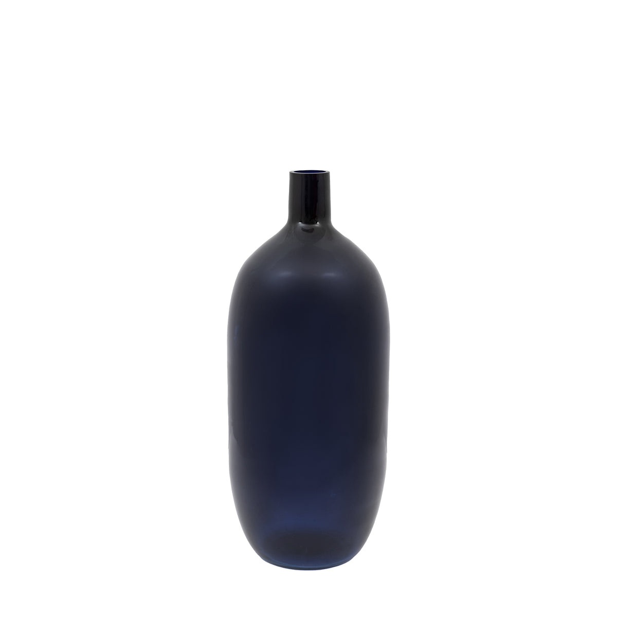 Gallery Direct Santo Glass Bottle Vase Ink - Large - image 2