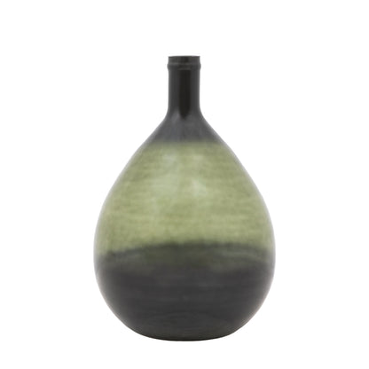 Gallery Direct Rueda Giant Glass Bottle Vase Olive - image 2