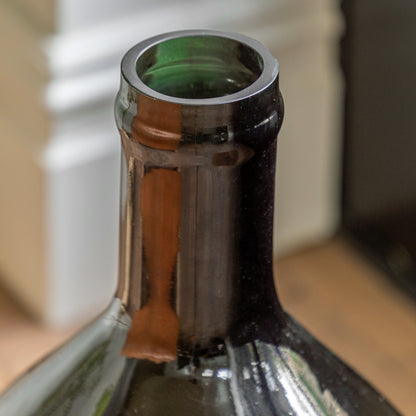 Gallery Direct Rueda Giant Glass Bottle Vase Olive - image 3