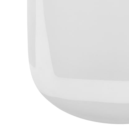 Gallery Direct Murcia Handblown Glass Swirl Vase White - Small - image 3