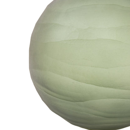 Gallery Direct Bevelled Glass Globe Vase Green - image 6