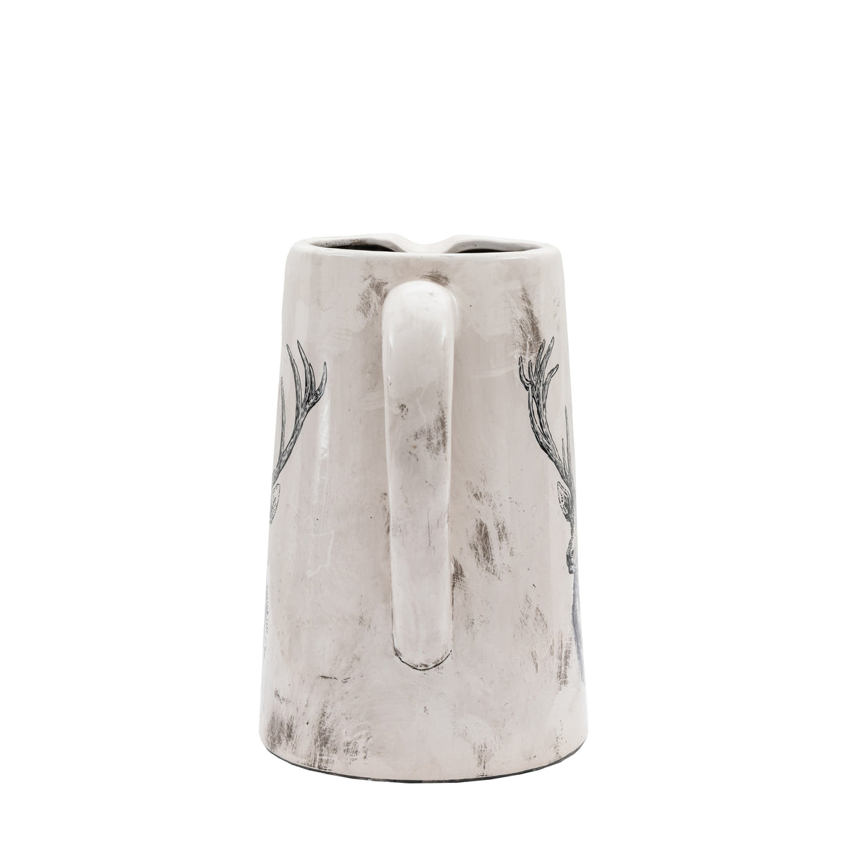 Gallery Direct Stag Pitcher Vase Large Distressed - image 7
