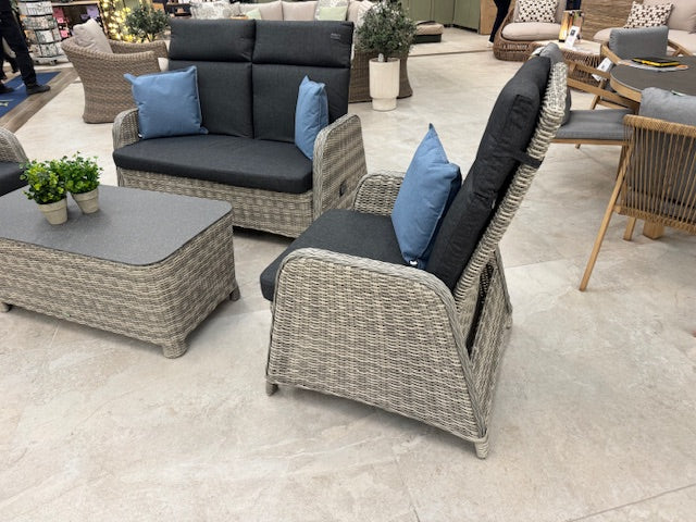 Royal Garden Verando Lounge Set in Dark Grey