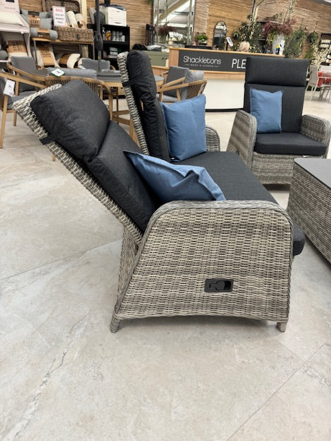 Royal Garden Verando Lounge Set in Dark Grey