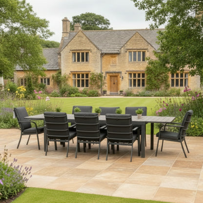 Royal Garden Cordoba 8 Seat Extending Dining Set