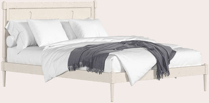 Laura Ashley Annaside 5ft king size bed frame in a vintage cream finish