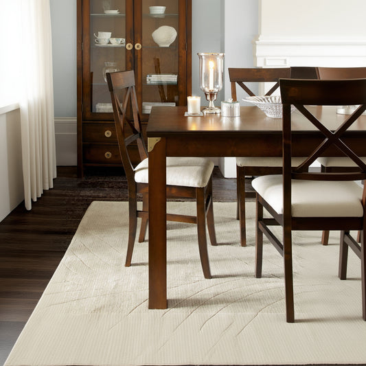 Laura Ashley Balmoral dining chair set of two with solid chestnut birch frames, classic cross backs and softly padded fabric seats.