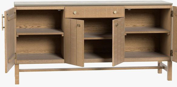Laura Ashley Braystone 4 door 1 drawer sideboard with internal shelving