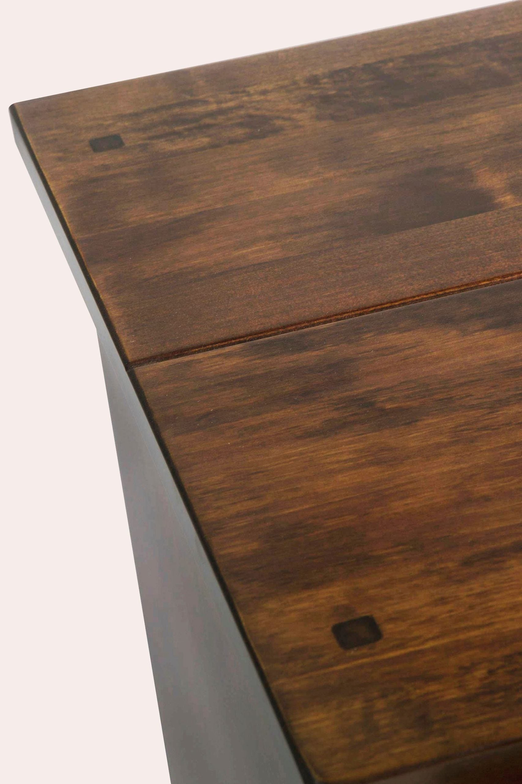 Laura Ashley Garrat 2 Door 2 Drawer Sideboard traditionally crafted from solid birch wood with a deep chestnut finish