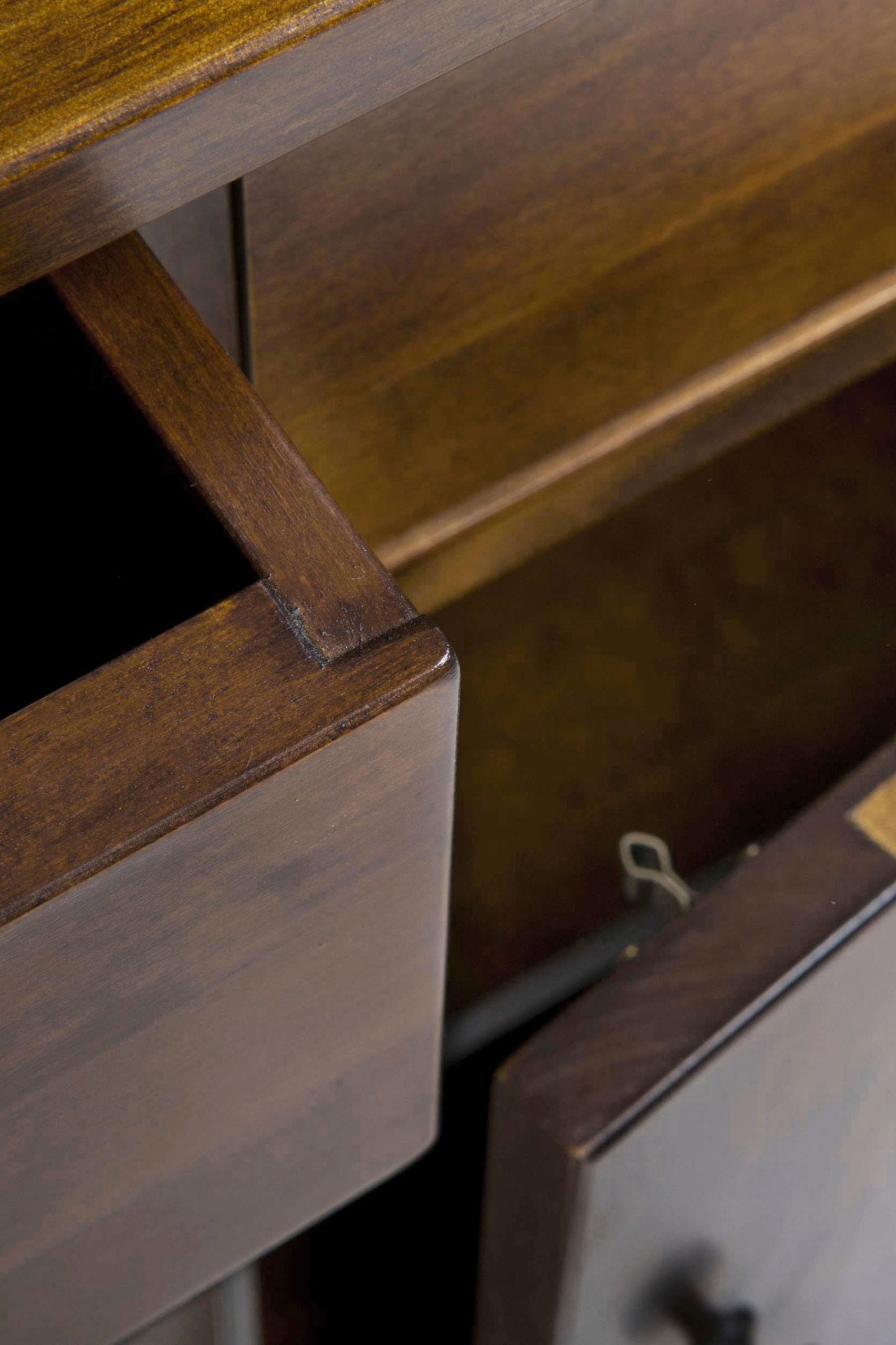 Laura Ashley Garrat Chestnut 3 Door 3 Drawer Sideboard traditionally crafted from solid birch wood