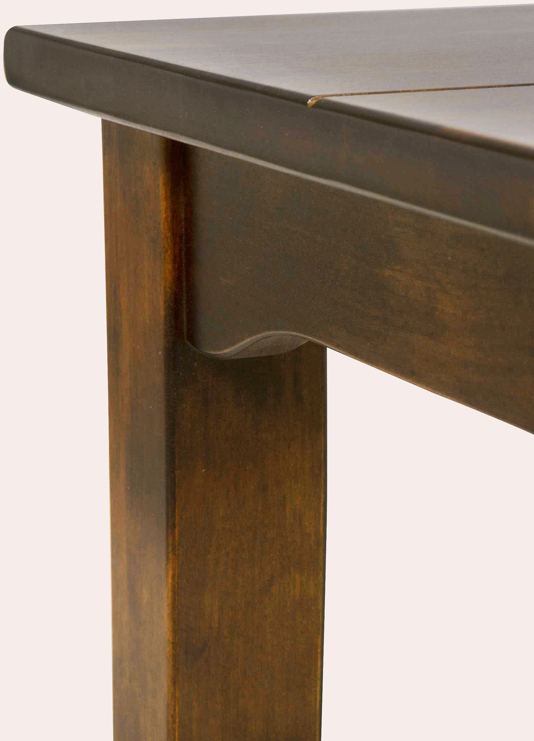 Laura Ashley Garrat Nest of 2 Tables traditionally crafted with a deep chestnut coloured birch wood