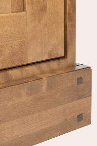 Laura Ashley Garrat Honey 1 Door 6 Drawer Sideboard crafted from solid birch wood in a honey coloured finish
