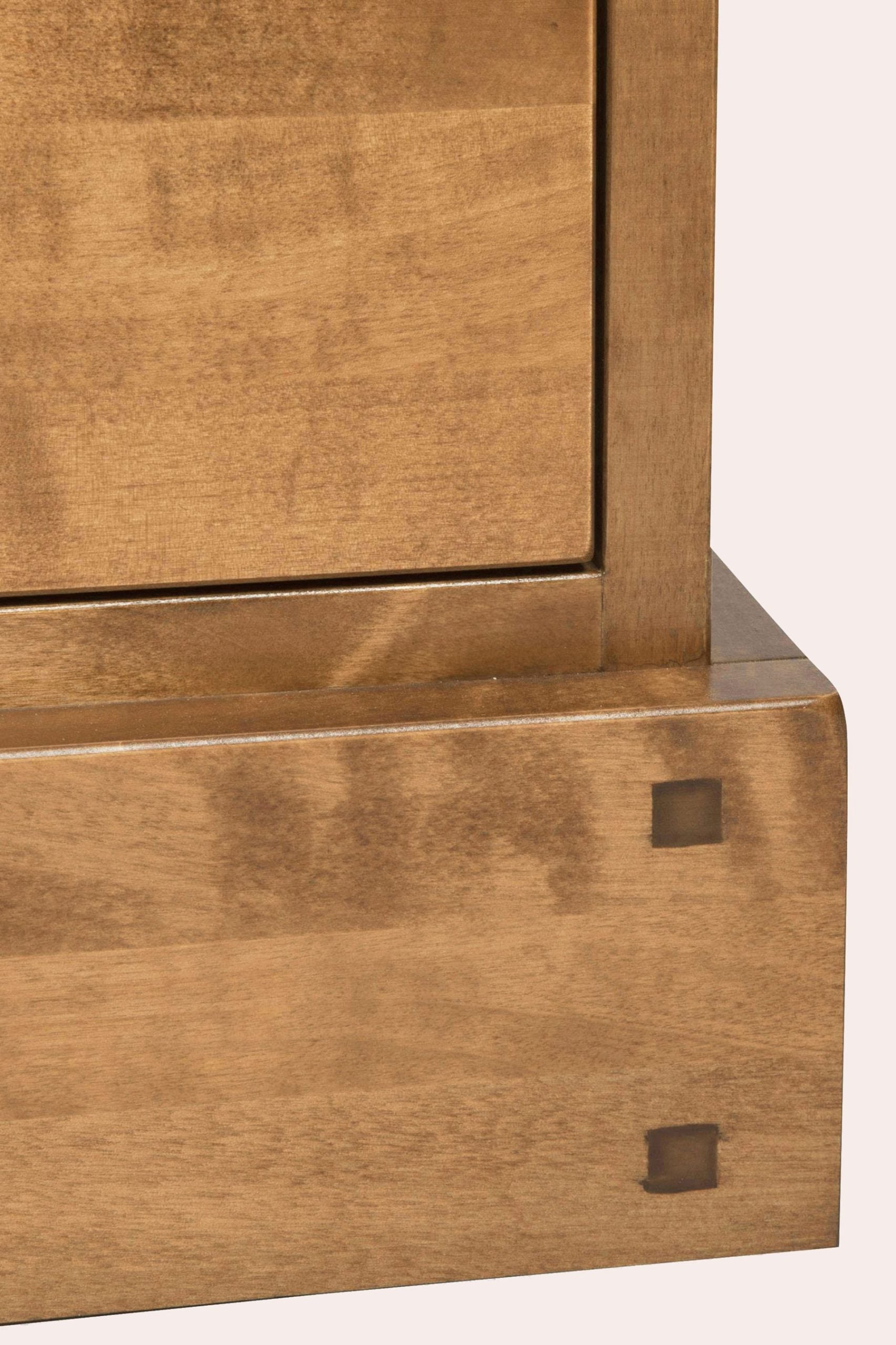 Laura Ashley Garrat Honey 3 Drawer Chest crafted from honey coloured birch wood 