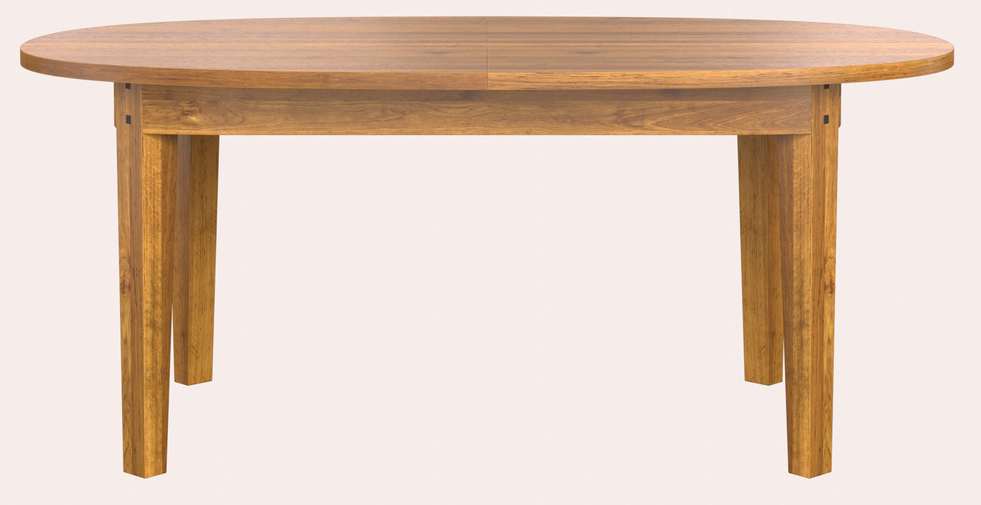 Garrat honey oval dining table from Laura Ashley featuring an extendable top and warm antique wood tones.