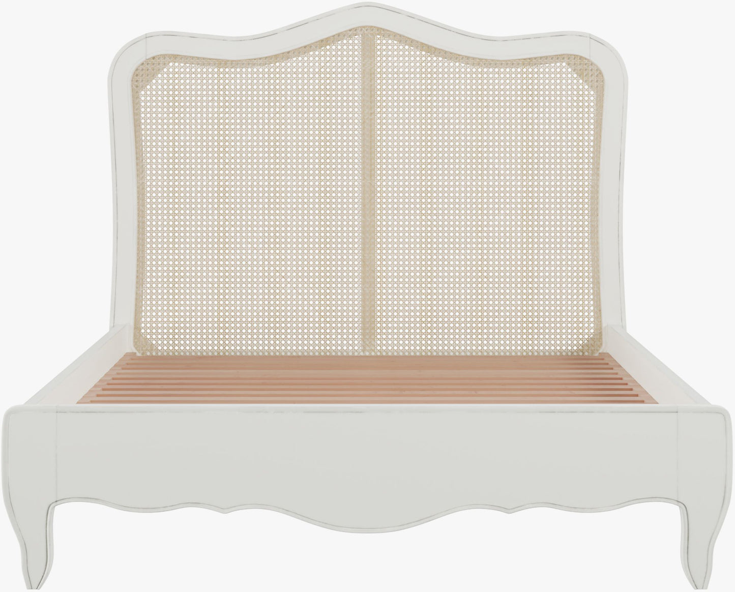 Laura Ashley Montpellier 6ft Super King Bed frame in Ivory with elegant French styling
