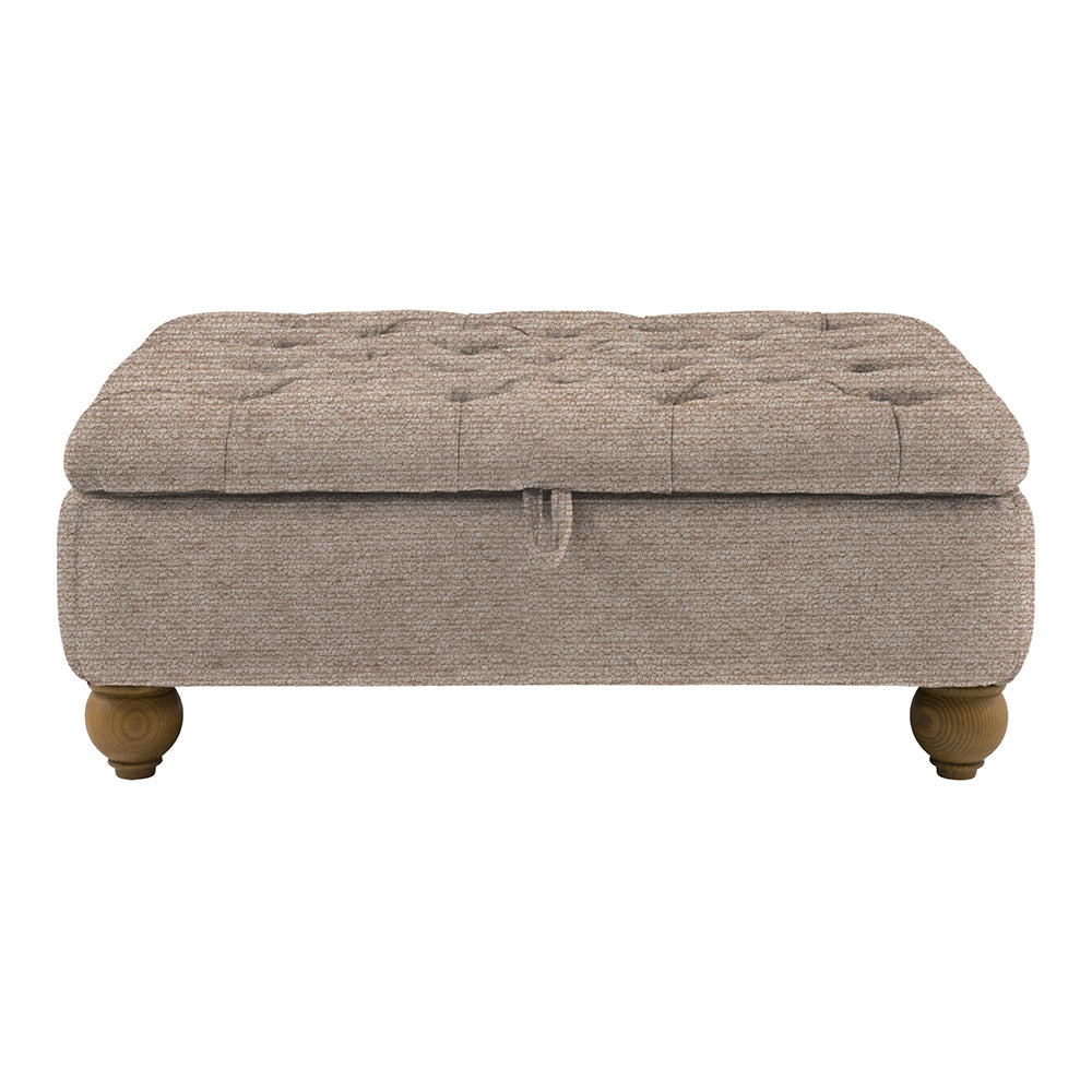 Gallery Direct Chesterfield Footstool