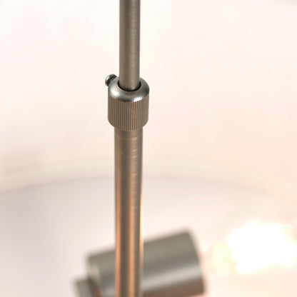 Gallery Direct Hayfield Pendant Light Bronze/Natural, close-up of the finish and design