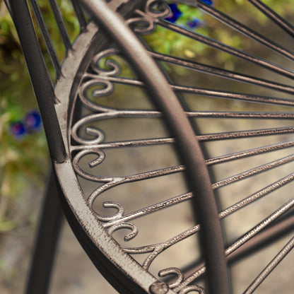 Gallery Garden Siracusa 2 Seater Bistro Set in Noir