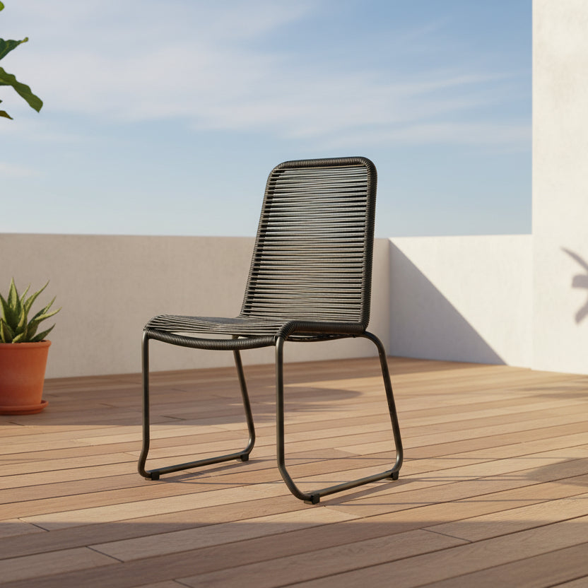 Gallery Garden Pair of Corletto Dining Chairs in Black