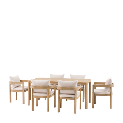 Gallery Garden Madeira 6 Seater Dining Set