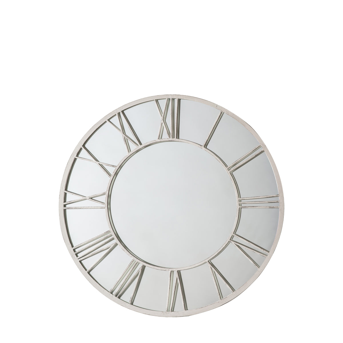 Gallery Direct Longfield Outdoor Mirror Distressed White - image 2