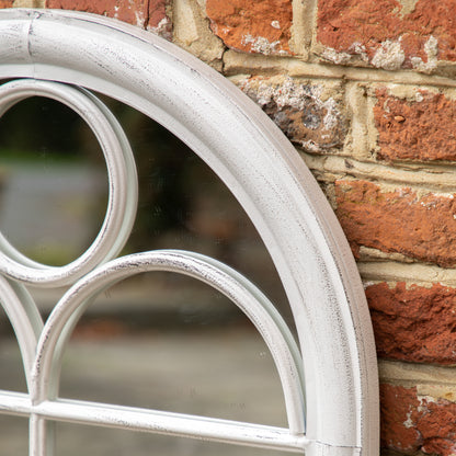 Gallery Direct Nurstead Outdoor Mirror White - image 3