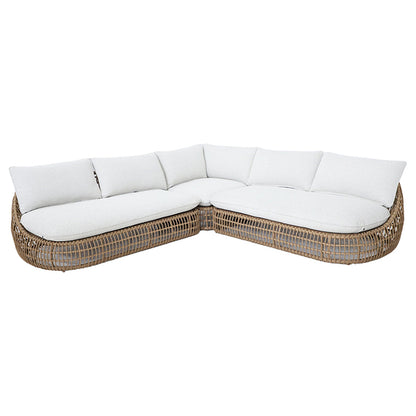 Royal Garden Norden Corner Set is a show stopping collection and this set features a spacious curved corner sofa with luxuriously plush deep cushions for cloud like relaxation