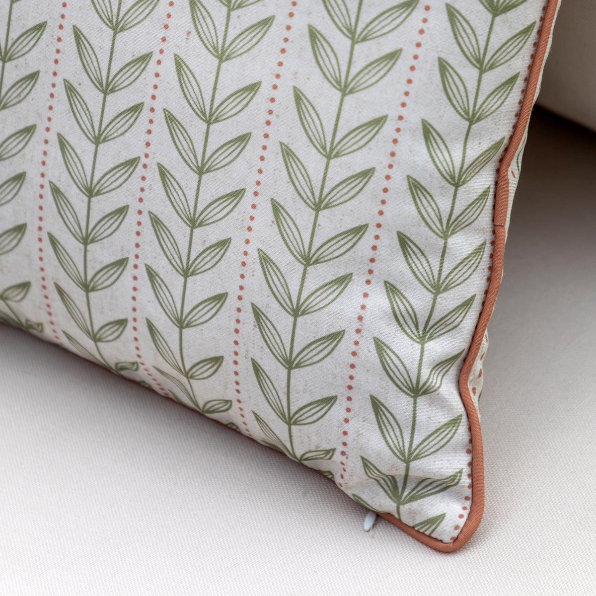 Gallery Direct Aurelian Cushion Olive Poly Filled - image 4