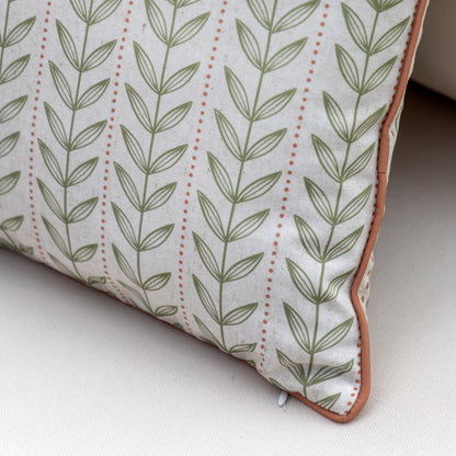 Gallery Direct Aurelian Cushion Olive Poly Filled - image 4