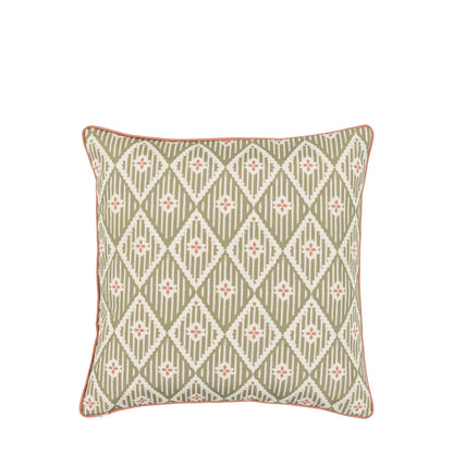 Gallery Direct Oasis Cushion Olive Poly Filled - image 2