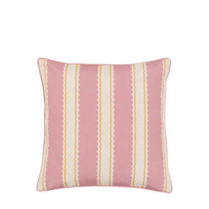 Gallery Direct Calivana Stripe Cushion Ochre/Pink Poly Filled - image 6