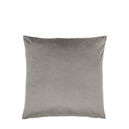 Gallery Direct Chenille Cushion Grey Poly Filled - image 8
