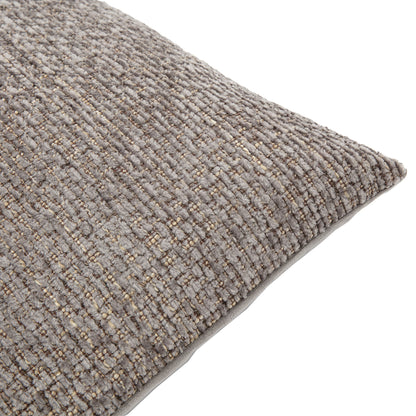 Gallery Direct Chenille Cushion Grey Poly Filled - image 10