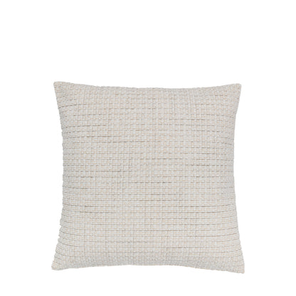 Gallery Direct Chenille Cushion Natural Poly Filled - image 2