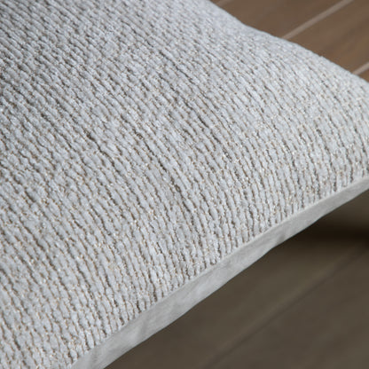 Gallery Direct Chenille Cushion Natural Poly Filled - image 4