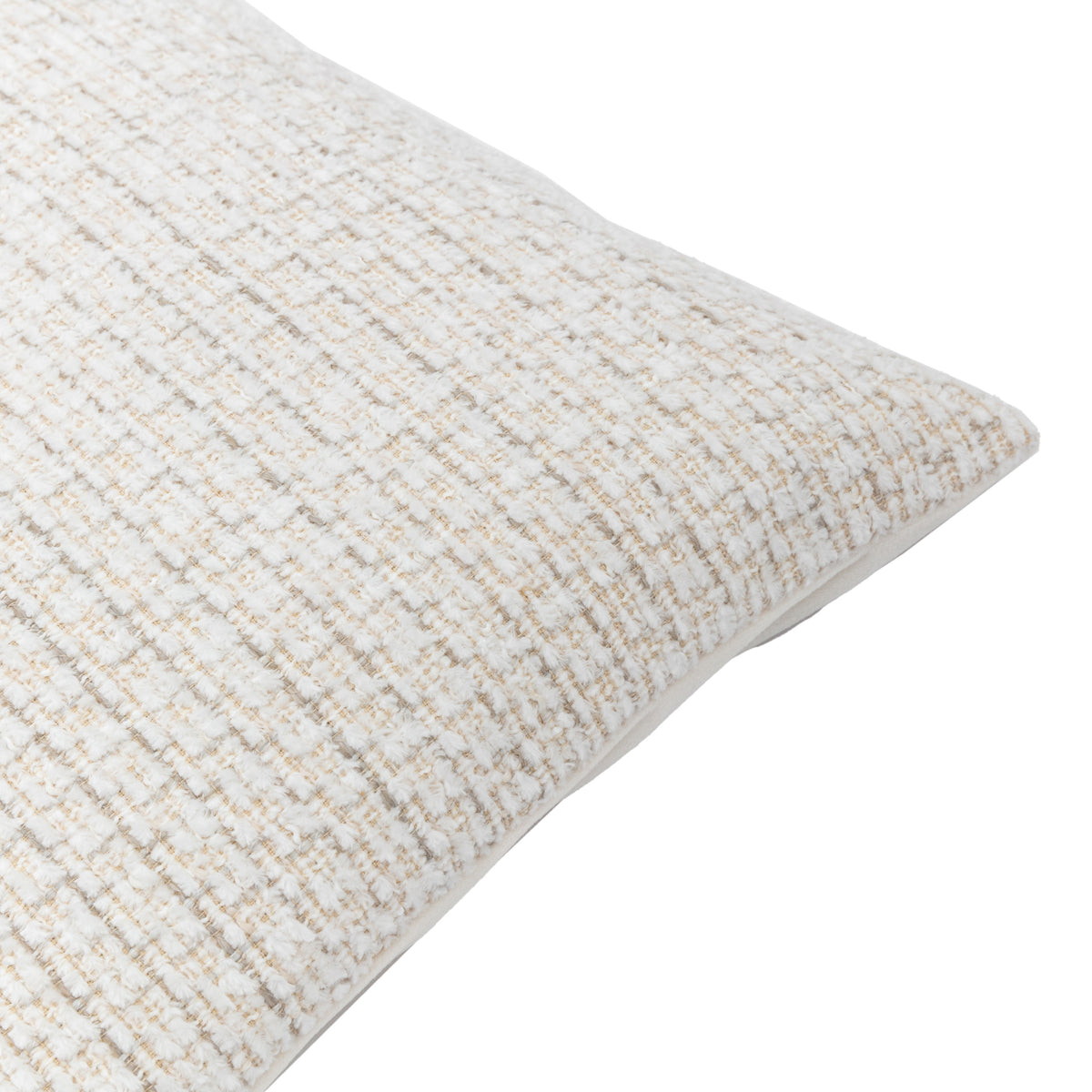 Gallery Direct Chenille Cushion Natural Poly Filled - image 6